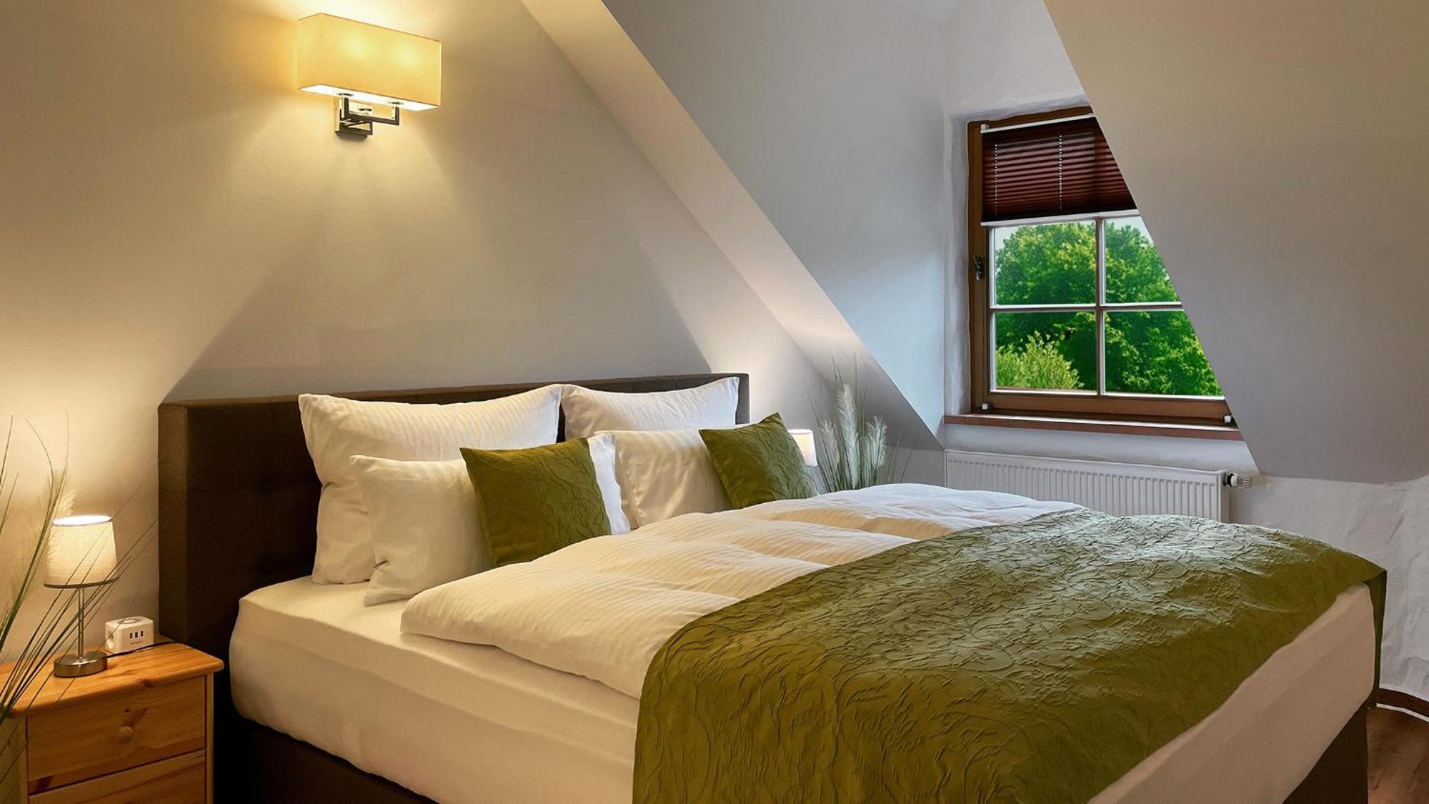 Naturnahe Gaestewohnung Im Heidelandhaus Henzendorf Neuzelle Εξωτερικό φωτογραφία